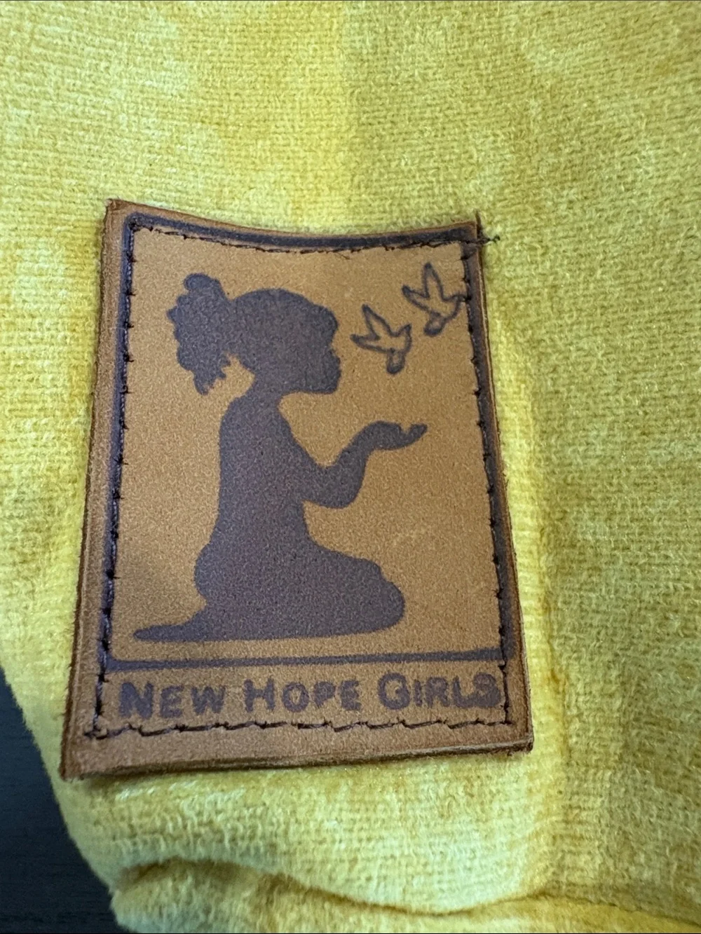 NEW HOPE GIRLS Yellow Tote Bag